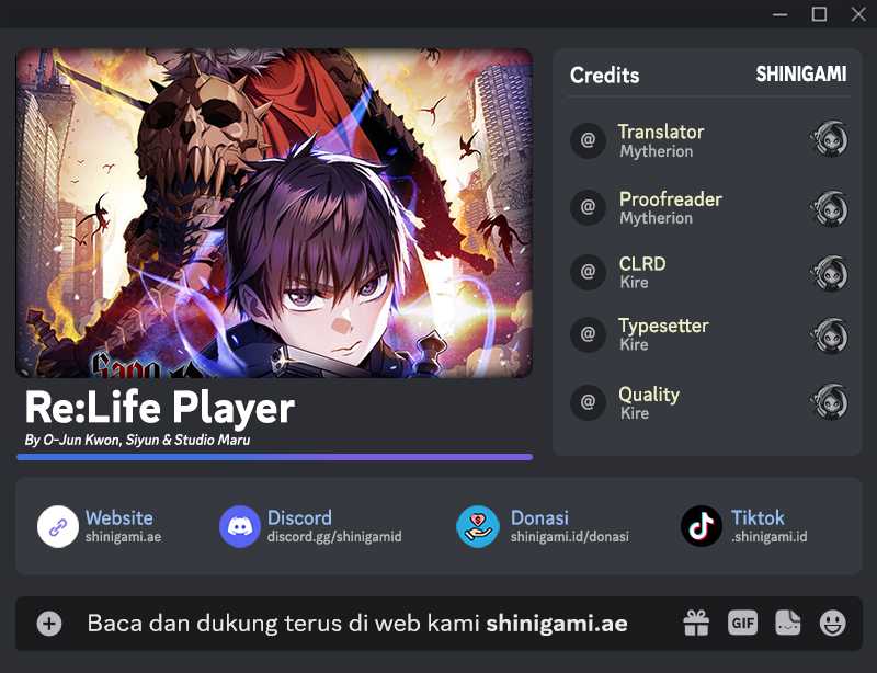 Relife Player Chapter 62 - halaman 1