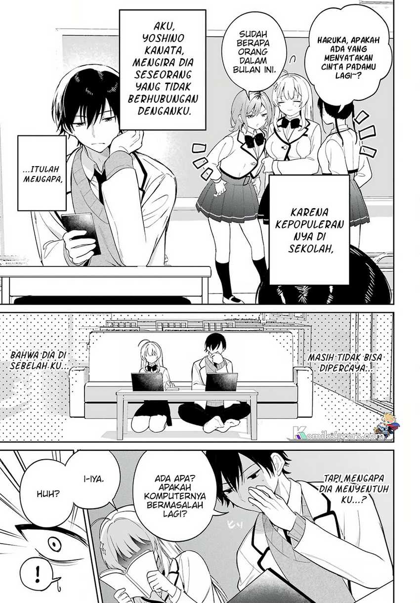 Remote Jugyou ni Nattara Class 1 no Bishoujo to Doukyo suru Koto ni Natta Chapter 1 - halaman 7