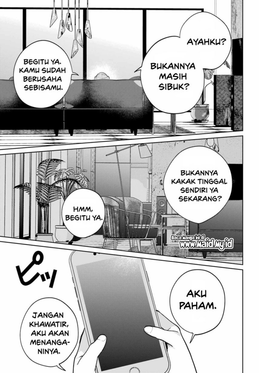 Remote Jugyou ni Nattara Class 1 no Bishoujo to Doukyo suru Koto ni Natta Chapter 12 - halaman 25