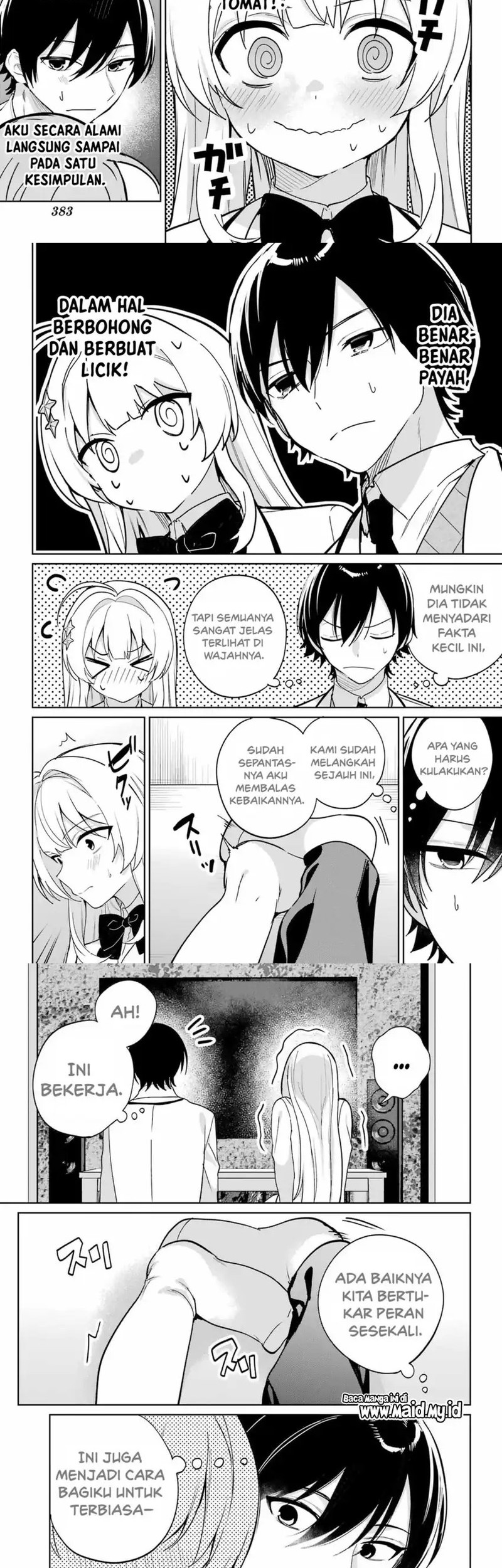 Remote Jugyou ni Nattara Class 1 no Bishoujo to Doukyo suru Koto ni Natta Chapter 13 - halaman 11