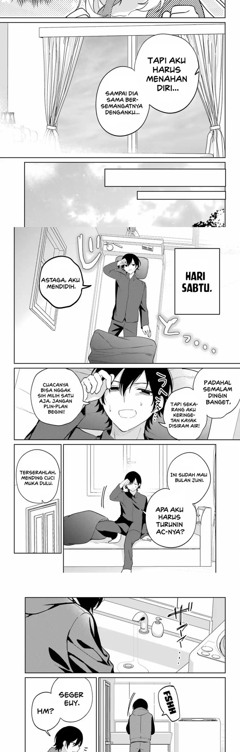 Remote Jugyou ni Nattara Class 1 no Bishoujo to Doukyo suru Koto ni Natta Chapter 13 - halaman 17