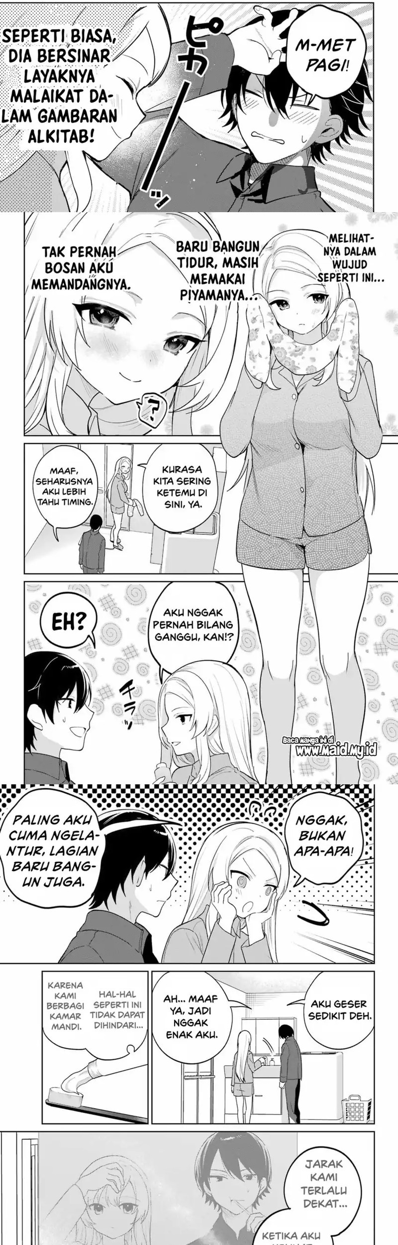 Remote Jugyou ni Nattara Class 1 no Bishoujo to Doukyo suru Koto ni Natta Chapter 13 - halaman 4