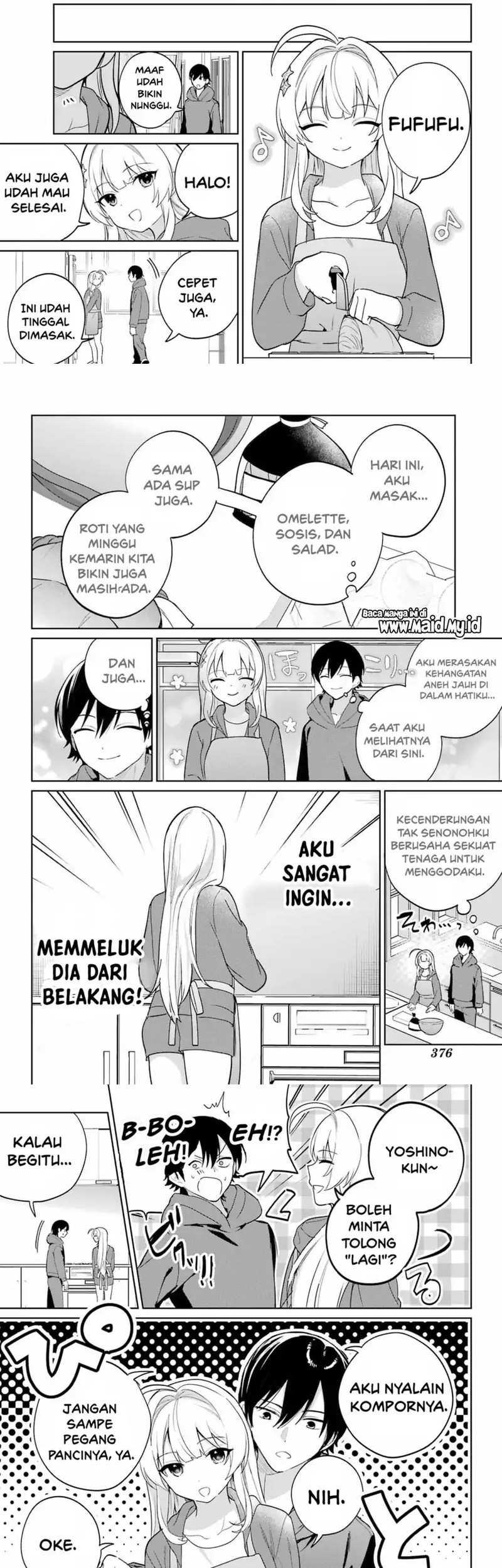 Remote Jugyou ni Nattara Class 1 no Bishoujo to Doukyo suru Koto ni Natta Chapter 13 - halaman 7