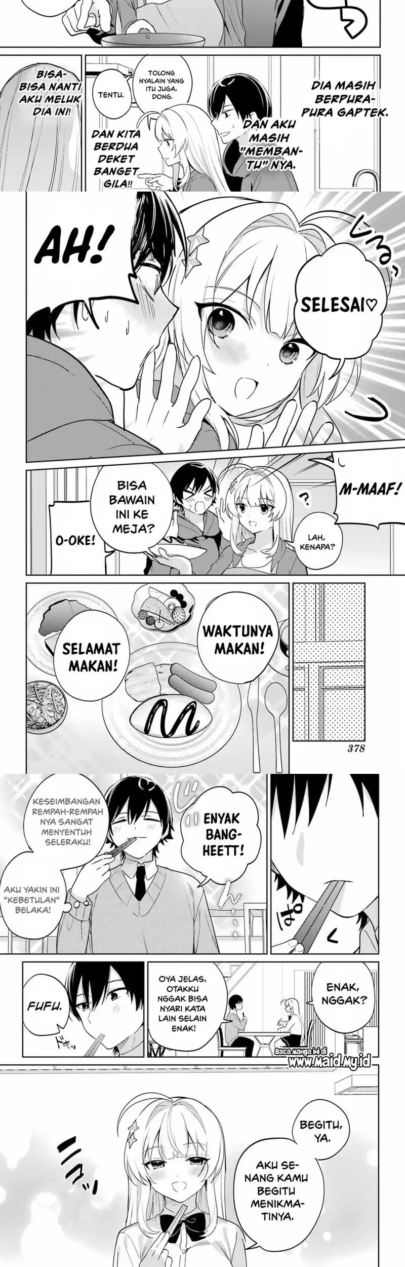 Remote Jugyou ni Nattara Class 1 no Bishoujo to Doukyo suru Koto ni Natta Chapter 13 - halaman 8
