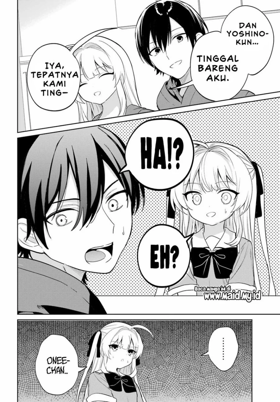 Remote Jugyou ni Nattara Class 1 no Bishoujo to Doukyo suru Koto ni Natta Chapter 14 - halaman 15