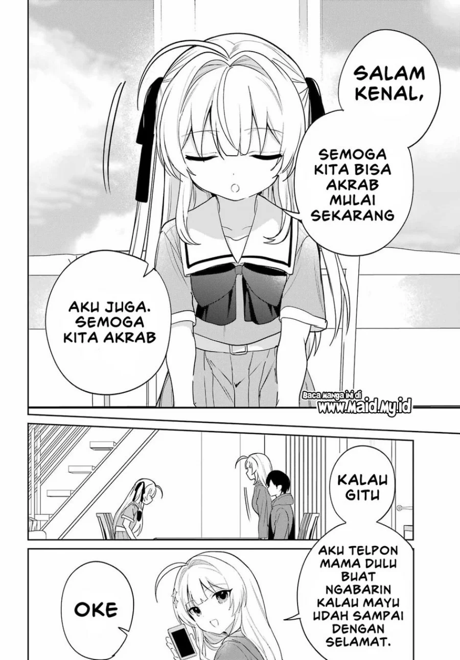 Remote Jugyou ni Nattara Class 1 no Bishoujo to Doukyo suru Koto ni Natta Chapter 14 - halaman 25