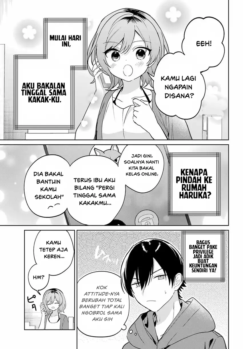 Remote Jugyou ni Nattara Class 1 no Bishoujo to Doukyo suru Koto ni Natta Chapter 15 - halaman 11