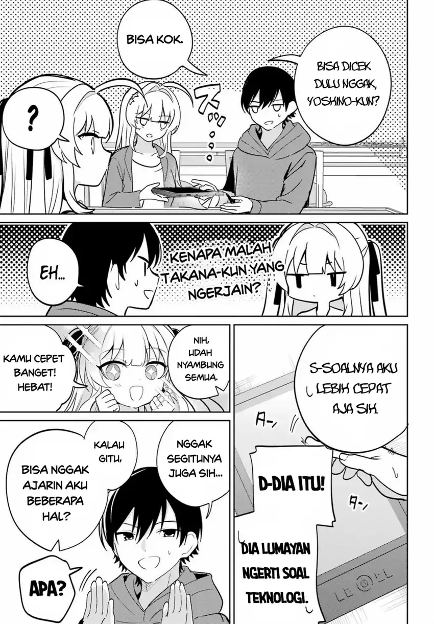 Remote Jugyou ni Nattara Class 1 no Bishoujo to Doukyo suru Koto ni Natta Chapter 15 - halaman 17