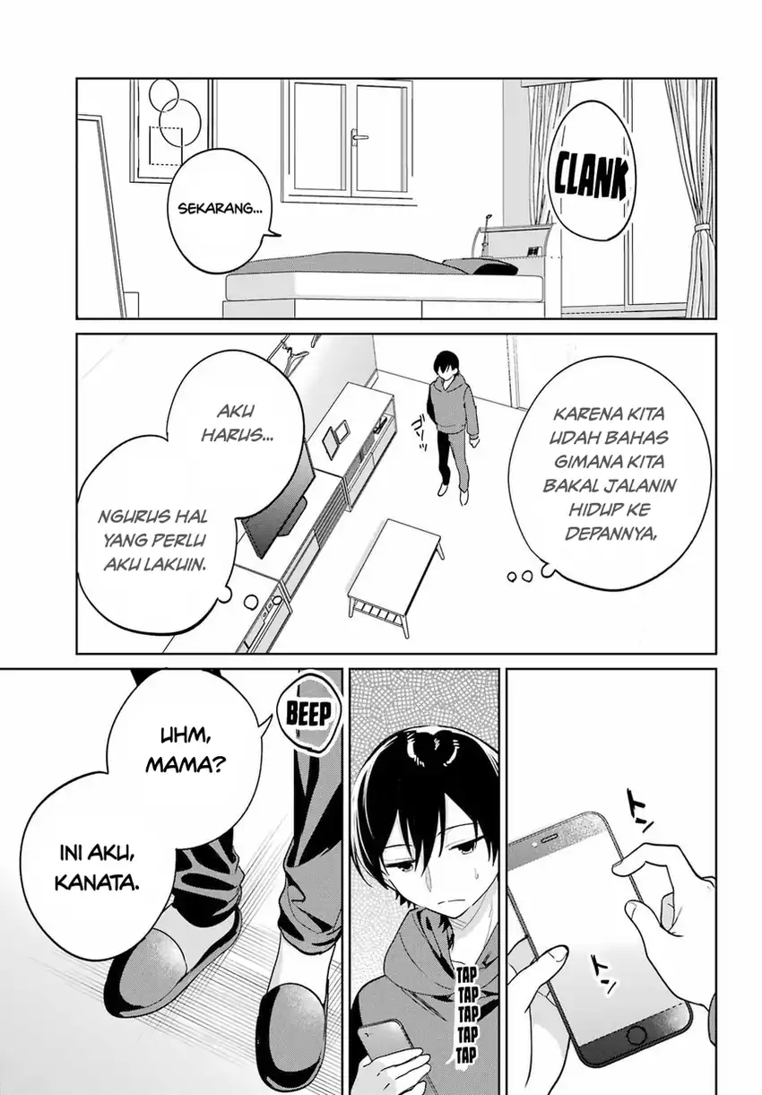 Remote Jugyou ni Nattara Class 1 no Bishoujo to Doukyo suru Koto ni Natta Chapter 15 - halaman 19