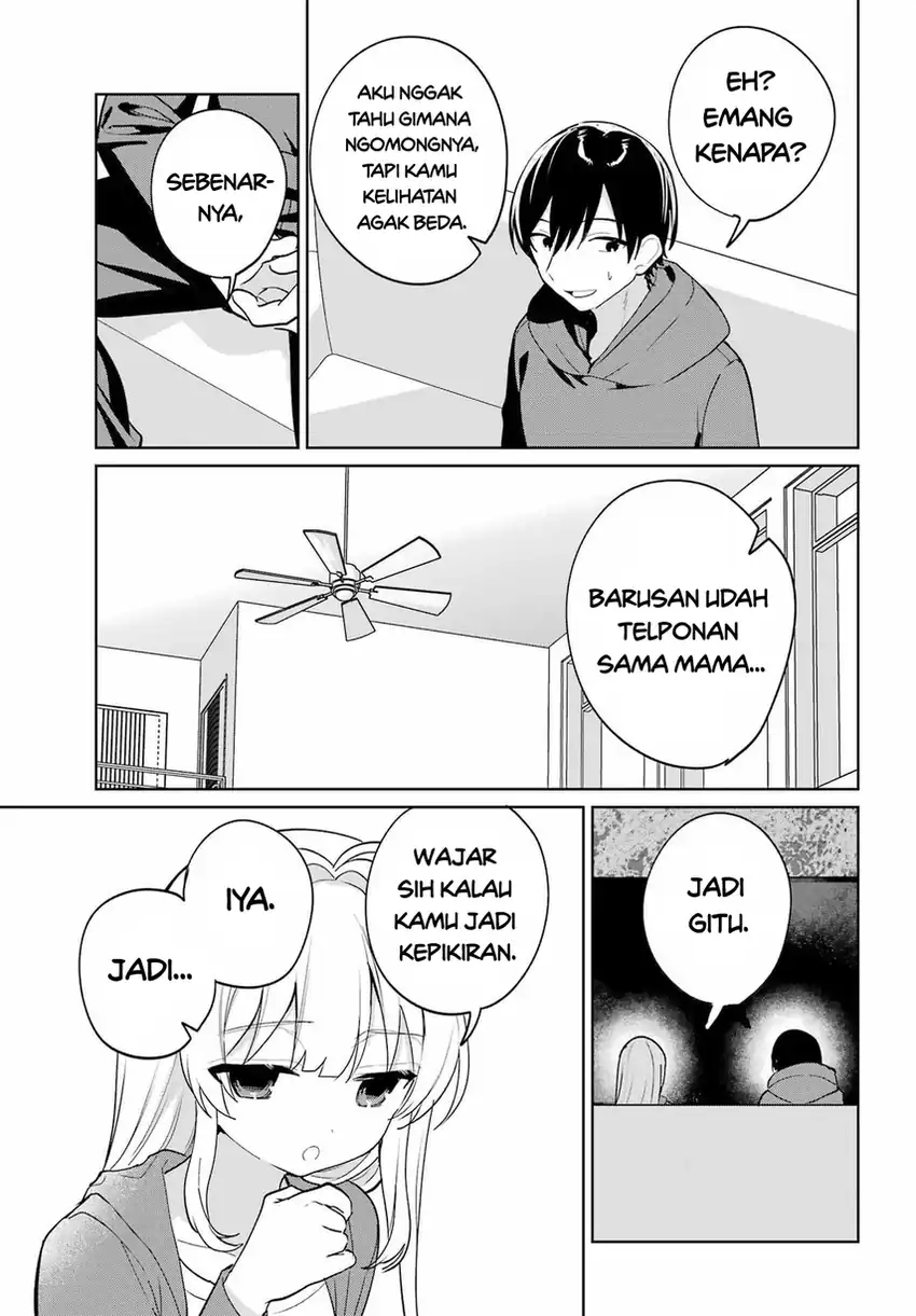 Remote Jugyou ni Nattara Class 1 no Bishoujo to Doukyo suru Koto ni Natta Chapter 15 - halaman 25
