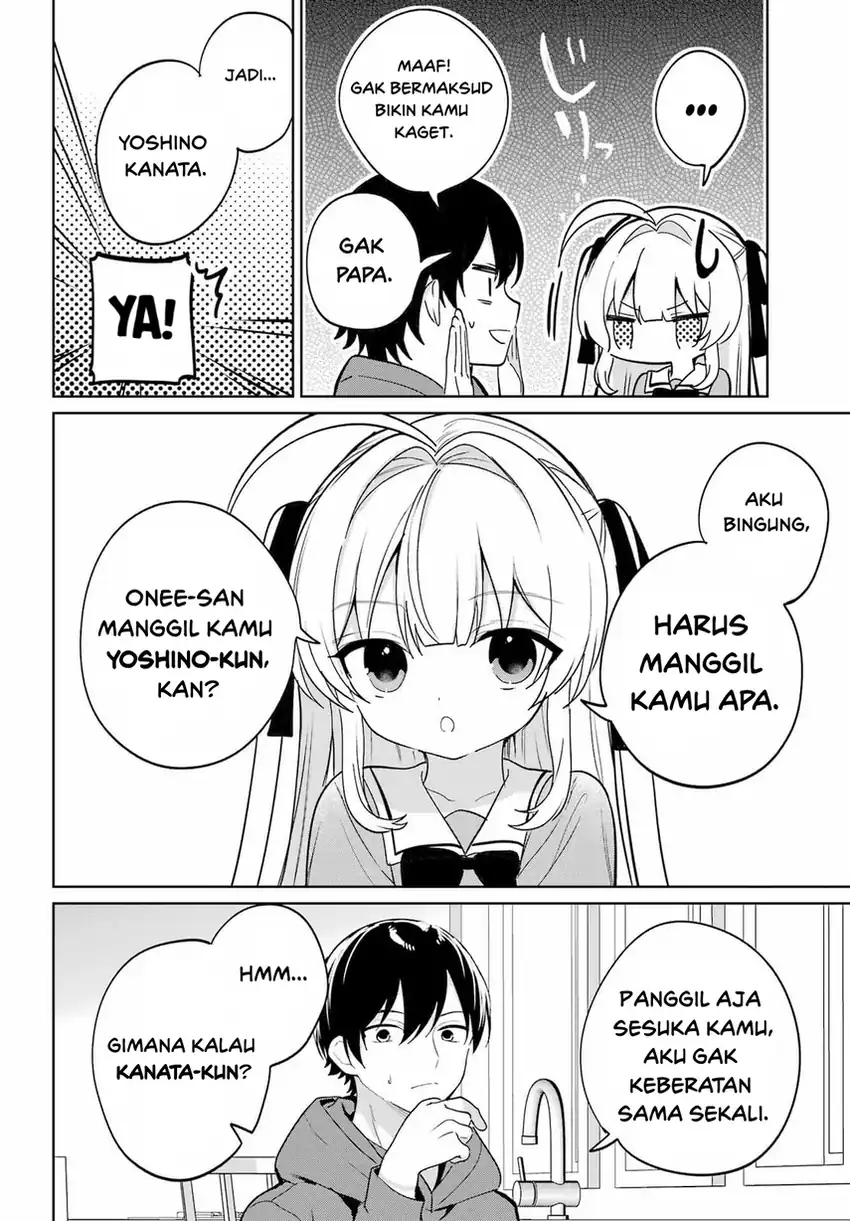 Remote Jugyou ni Nattara Class 1 no Bishoujo to Doukyo suru Koto ni Natta Chapter 15 - halaman 4
