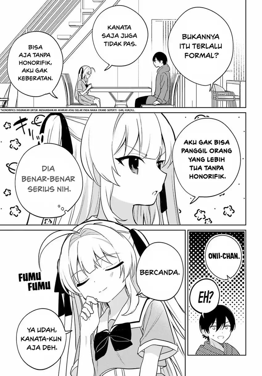 Remote Jugyou ni Nattara Class 1 no Bishoujo to Doukyo suru Koto ni Natta Chapter 15 - halaman 5