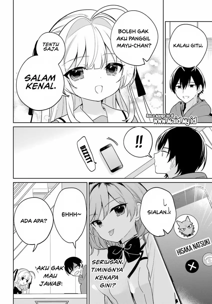 Remote Jugyou ni Nattara Class 1 no Bishoujo to Doukyo suru Koto ni Natta Chapter 15 - halaman 6