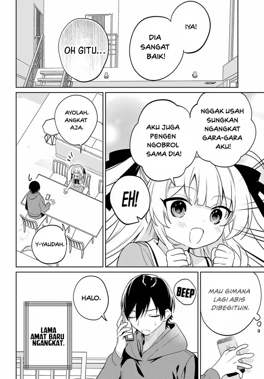Remote Jugyou ni Nattara Class 1 no Bishoujo to Doukyo suru Koto ni Natta Chapter 15 - halaman 8