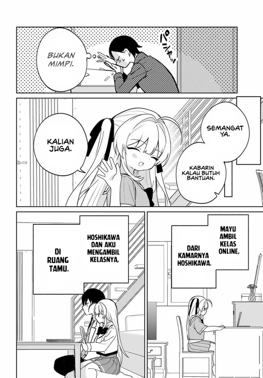 Remote Jugyou ni Nattara Class 1 no Bishoujo to Doukyo suru Koto ni Natta Chapter 16 - halaman 10