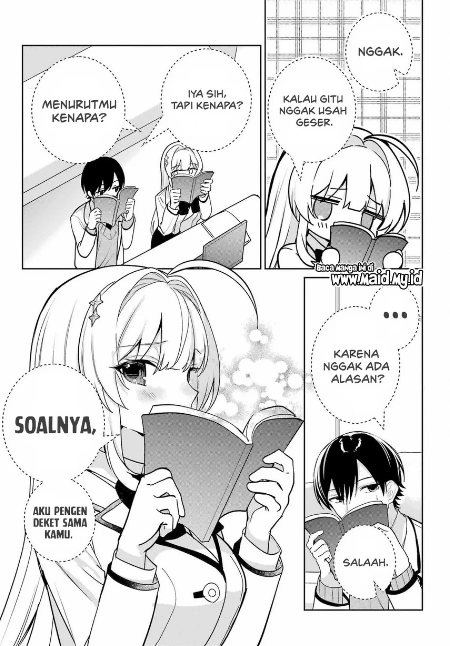 Remote Jugyou ni Nattara Class 1 no Bishoujo to Doukyo suru Koto ni Natta Chapter 16 - halaman 19