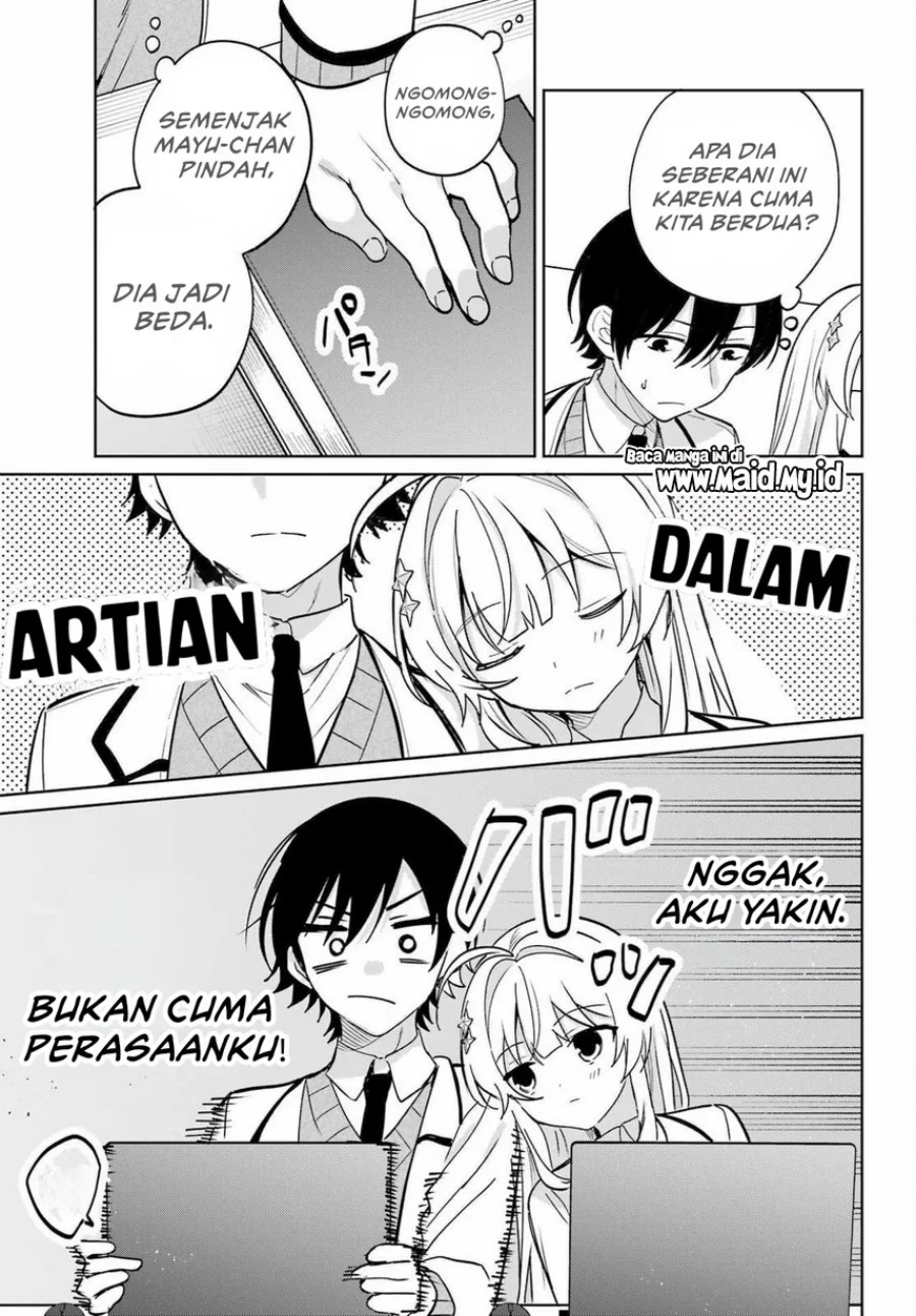 Remote Jugyou ni Nattara Class 1 no Bishoujo to Doukyo suru Koto ni Natta Chapter 16 - halaman 21