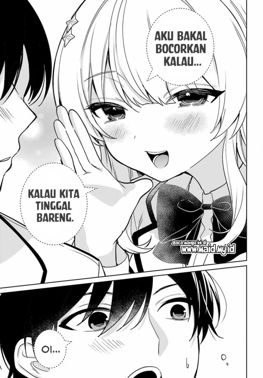 Remote Jugyou ni Nattara Class 1 no Bishoujo to Doukyo suru Koto ni Natta Chapter 16 - halaman 23