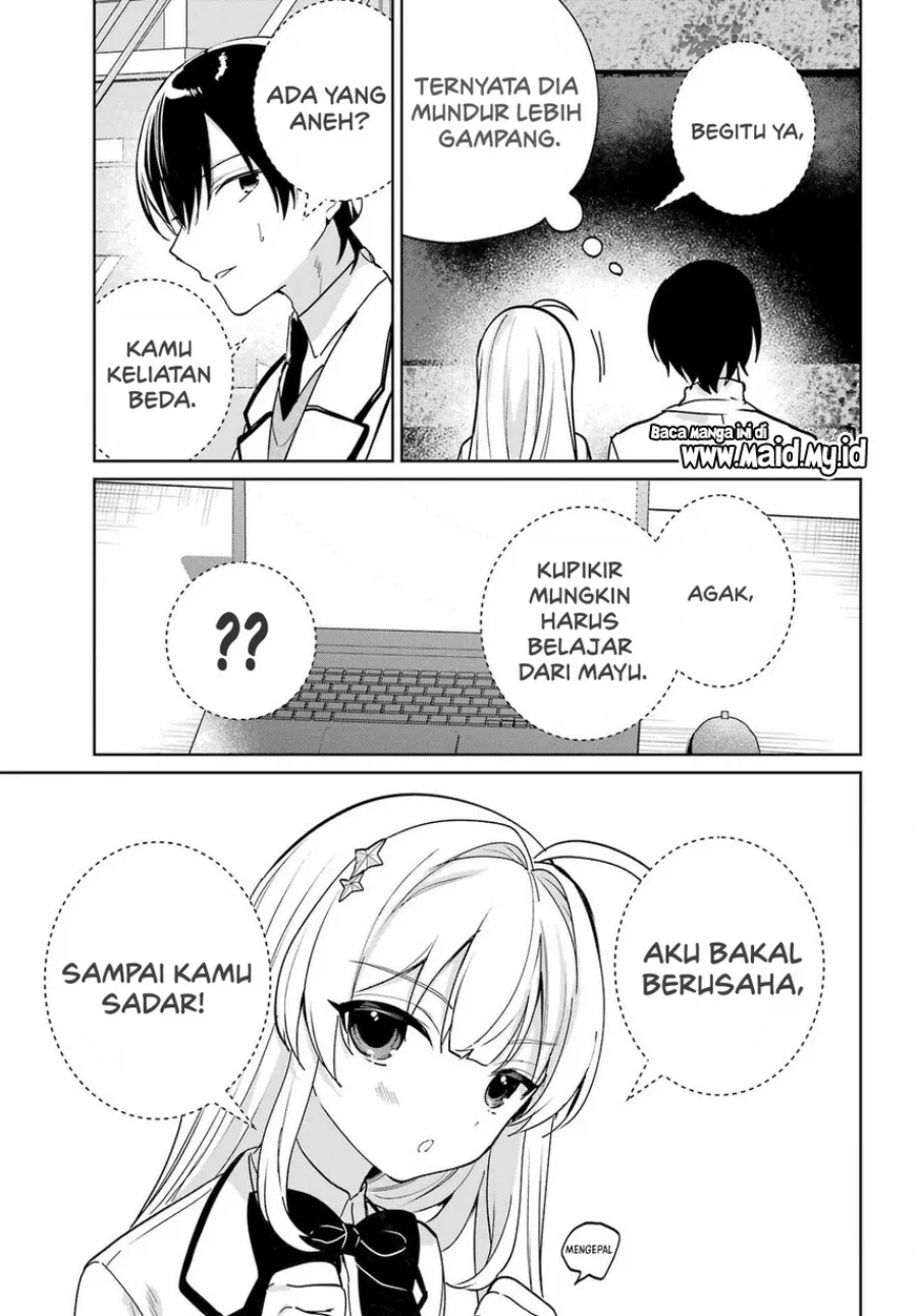 Remote Jugyou ni Nattara Class 1 no Bishoujo to Doukyo suru Koto ni Natta Chapter 16 - halaman 25