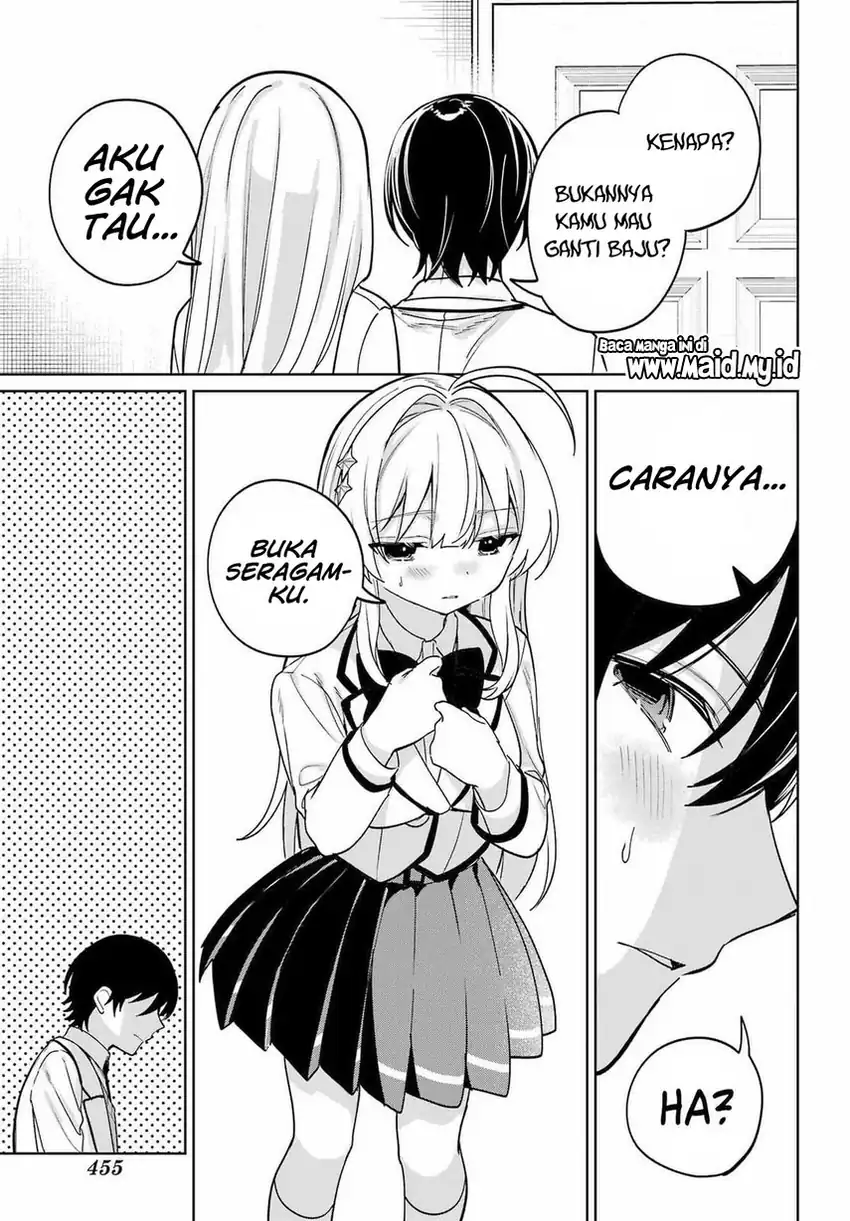 Remote Jugyou ni Nattara Class 1 no Bishoujo to Doukyo suru Koto ni Natta Chapter 18 - halaman 12