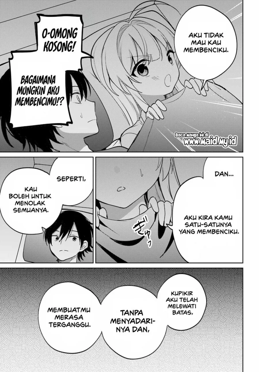 Remote Jugyou ni Nattara Class 1 no Bishoujo to Doukyo suru Koto ni Natta Chapter 19 - halaman 17