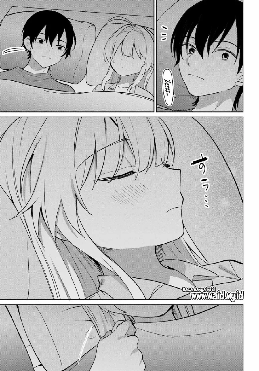 Remote Jugyou ni Nattara Class 1 no Bishoujo to Doukyo suru Koto ni Natta Chapter 19 - halaman 31