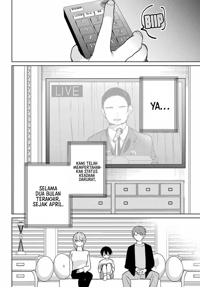 Remote Jugyou ni Nattara Class 1 no Bishoujo to Doukyo suru Koto ni Natta Chapter 20.1 - halaman 10