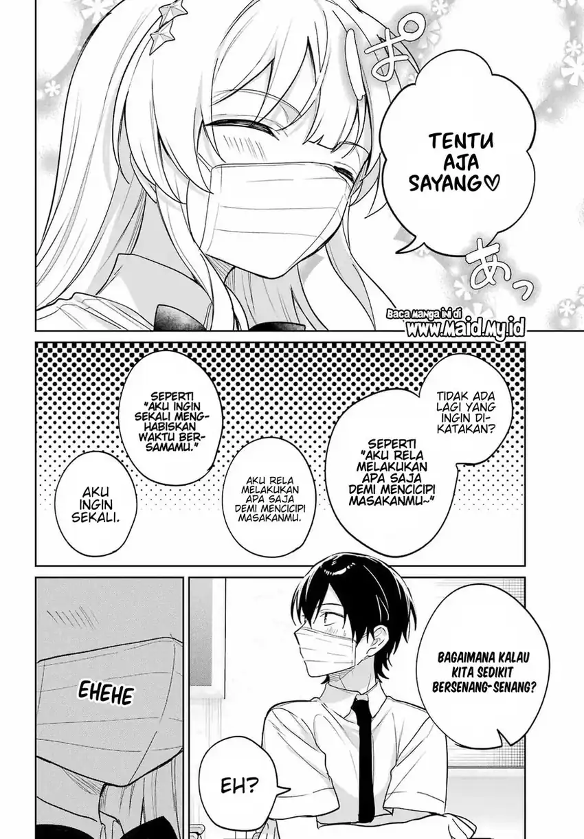 Remote Jugyou ni Nattara Class 1 no Bishoujo to Doukyo suru Koto ni Natta Chapter 20.2 - halaman 11