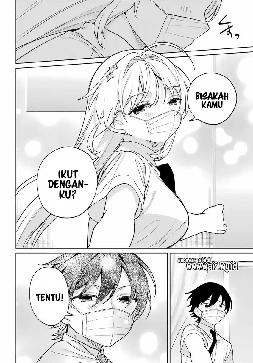 Remote Jugyou ni Nattara Class 1 no Bishoujo to Doukyo suru Koto ni Natta Chapter 20.2 - halaman 15