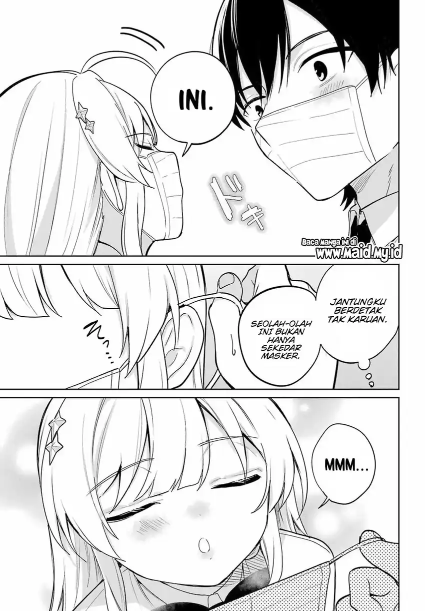 Remote Jugyou ni Nattara Class 1 no Bishoujo to Doukyo suru Koto ni Natta Chapter 20.2 - halaman 18