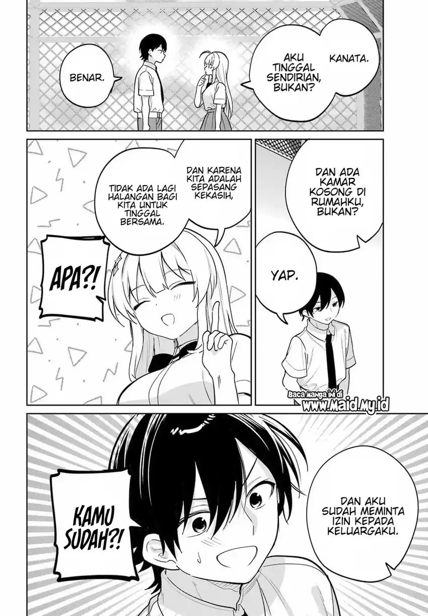 Remote Jugyou ni Nattara Class 1 no Bishoujo to Doukyo suru Koto ni Natta Chapter 20.2 - halaman 31