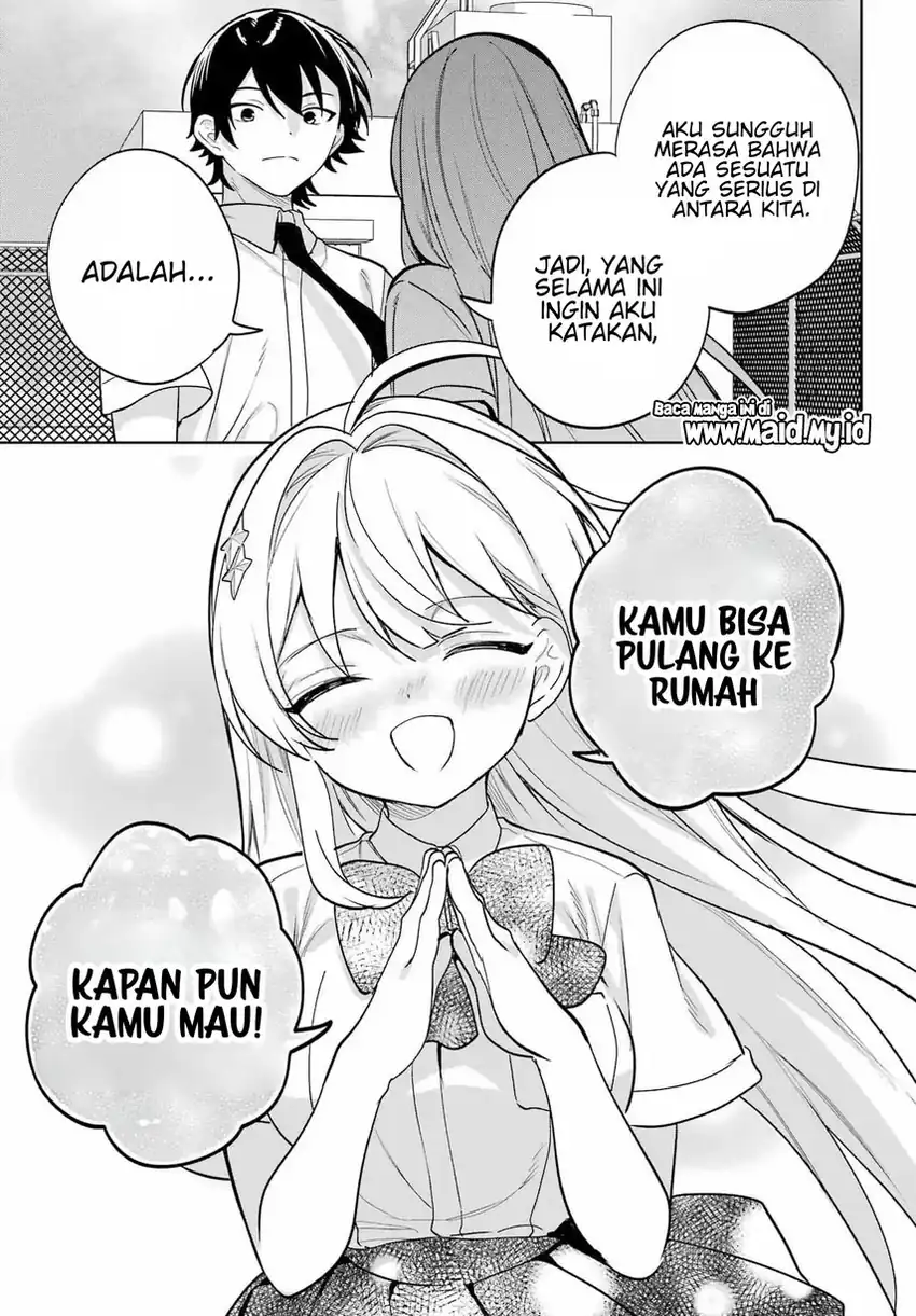 Remote Jugyou ni Nattara Class 1 no Bishoujo to Doukyo suru Koto ni Natta Chapter 20.2 - halaman 32