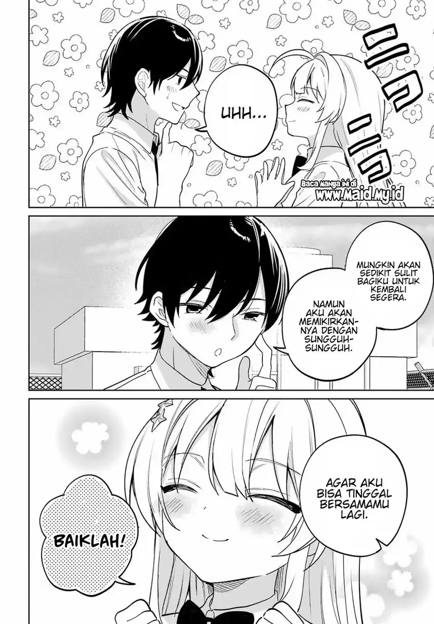 Remote Jugyou ni Nattara Class 1 no Bishoujo to Doukyo suru Koto ni Natta Chapter 20.2 - halaman 33