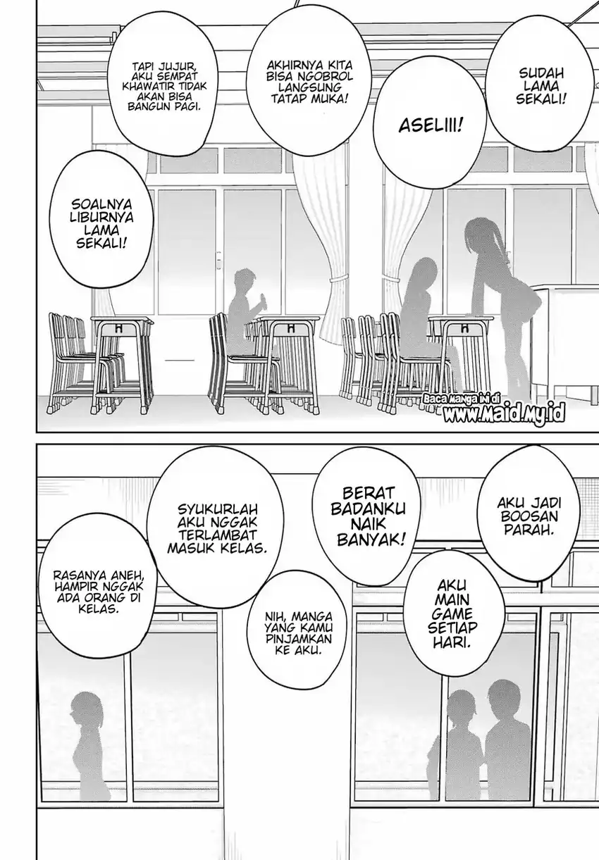 Remote Jugyou ni Nattara Class 1 no Bishoujo to Doukyo suru Koto ni Natta Chapter 20.2 - halaman 4