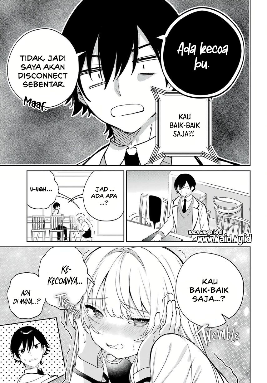 Remote Jugyou ni Nattara Class 1 no Bishoujo to Doukyo suru Koto ni Natta Chapter 4 - halaman 15