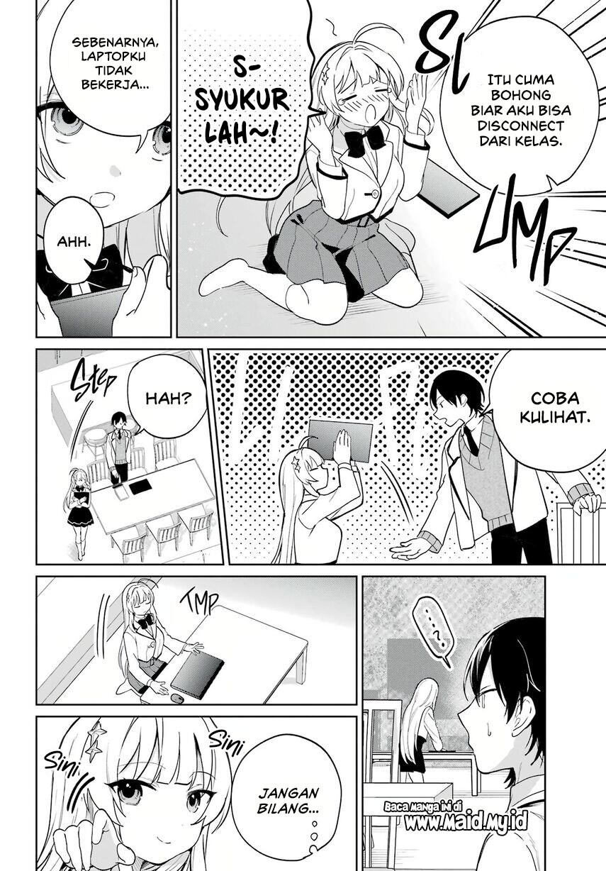 Remote Jugyou ni Nattara Class 1 no Bishoujo to Doukyo suru Koto ni Natta Chapter 4 - halaman 16
