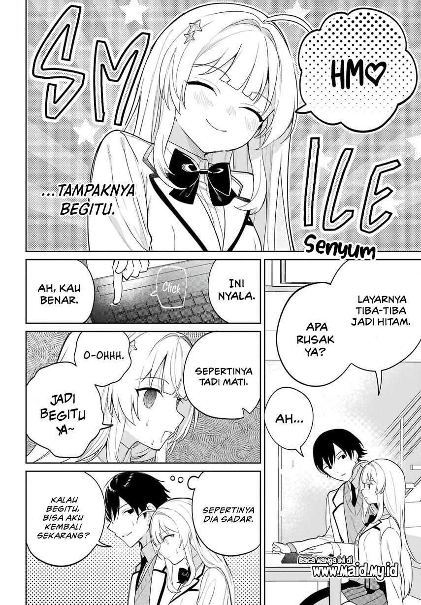 Remote Jugyou ni Nattara Class 1 no Bishoujo to Doukyo suru Koto ni Natta Chapter 4 - halaman 18