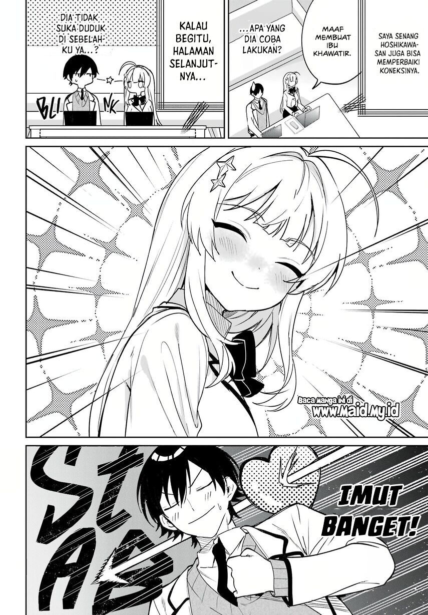 Remote Jugyou ni Nattara Class 1 no Bishoujo to Doukyo suru Koto ni Natta Chapter 4 - halaman 20
