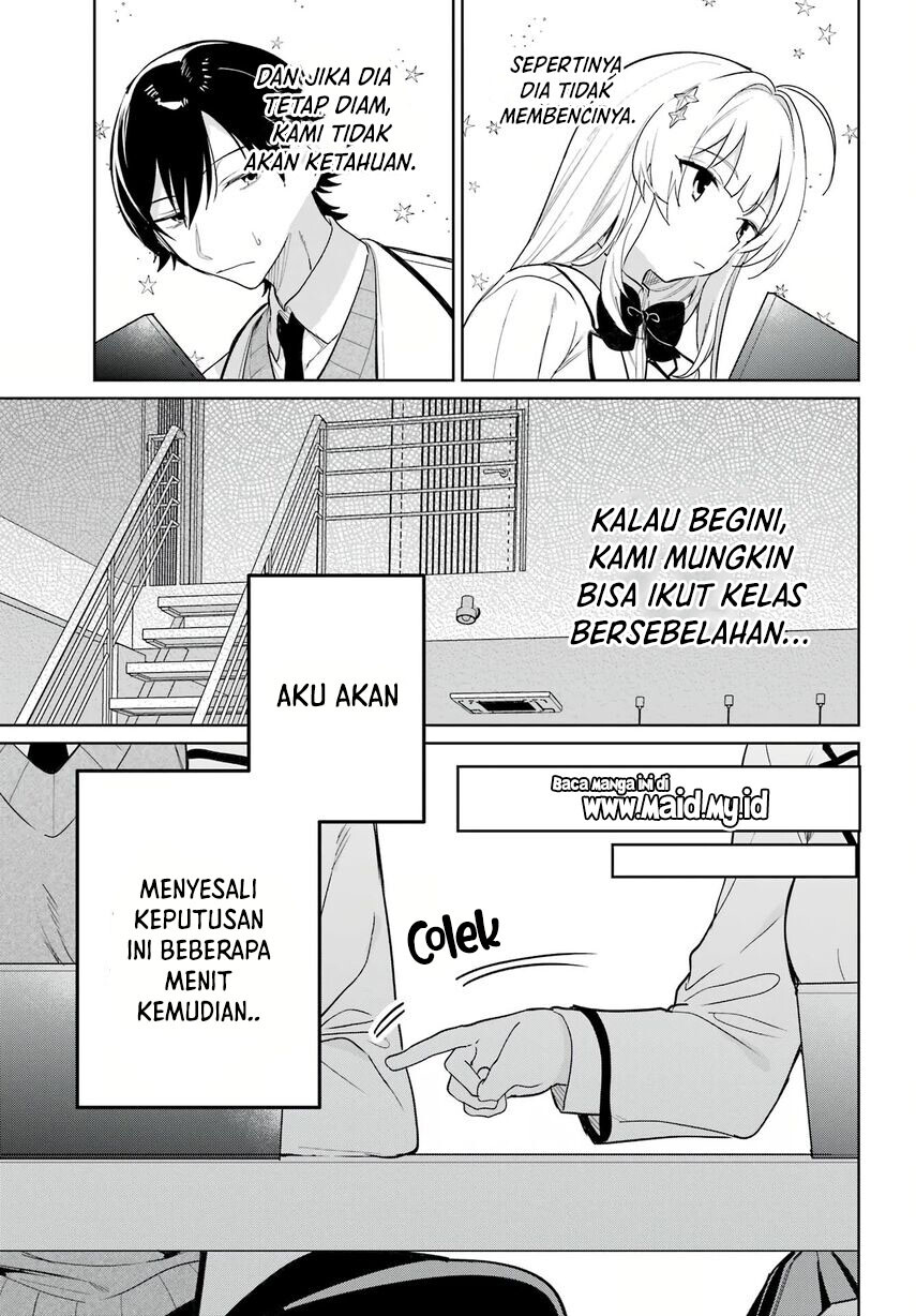 Remote Jugyou ni Nattara Class 1 no Bishoujo to Doukyo suru Koto ni Natta Chapter 4 - halaman 21