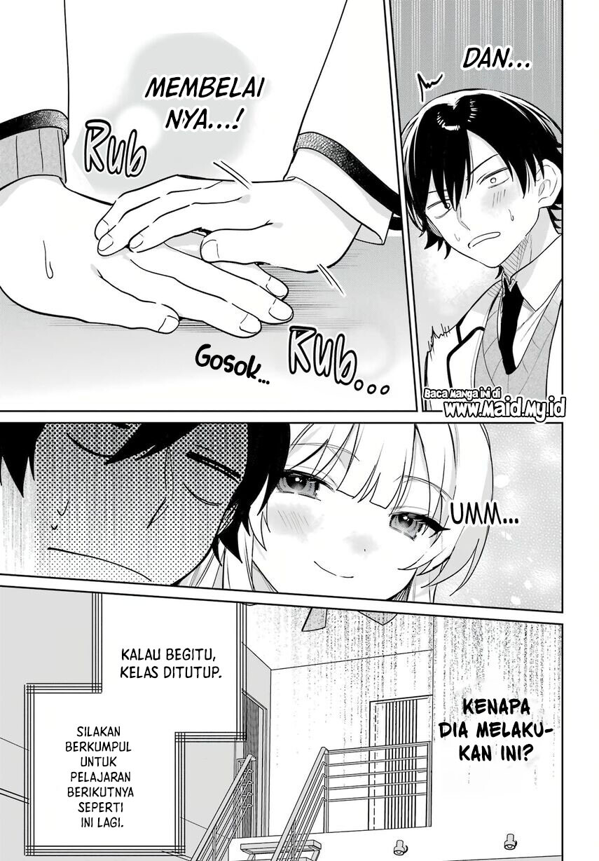 Remote Jugyou ni Nattara Class 1 no Bishoujo to Doukyo suru Koto ni Natta Chapter 4 - halaman 25