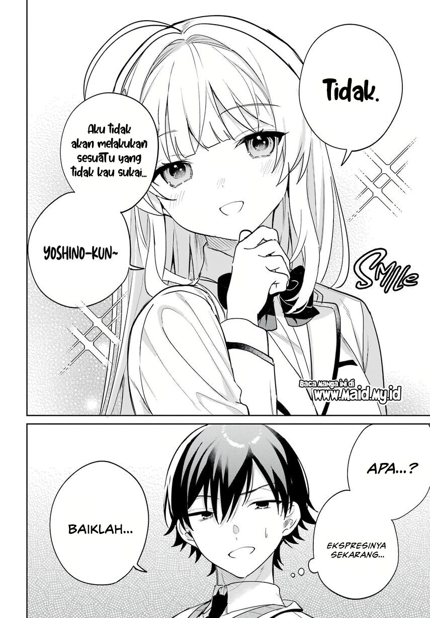 Remote Jugyou ni Nattara Class 1 no Bishoujo to Doukyo suru Koto ni Natta Chapter 4 - halaman 32