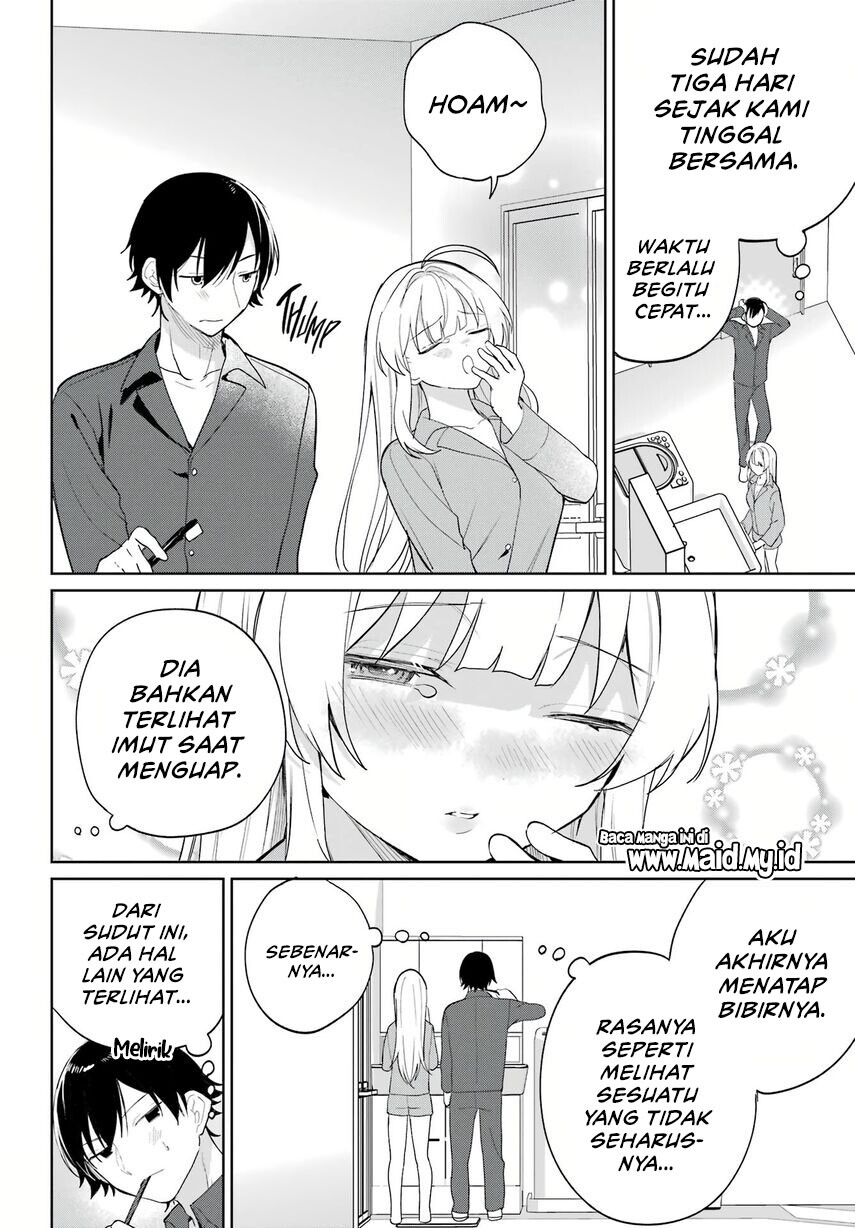 Remote Jugyou ni Nattara Class 1 no Bishoujo to Doukyo suru Koto ni Natta Chapter 4 - halaman 4