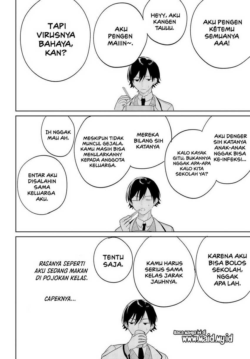 Remote Jugyou ni Nattara Class 1 no Bishoujo to Doukyo suru Koto ni Natta Chapter 5 - halaman 16