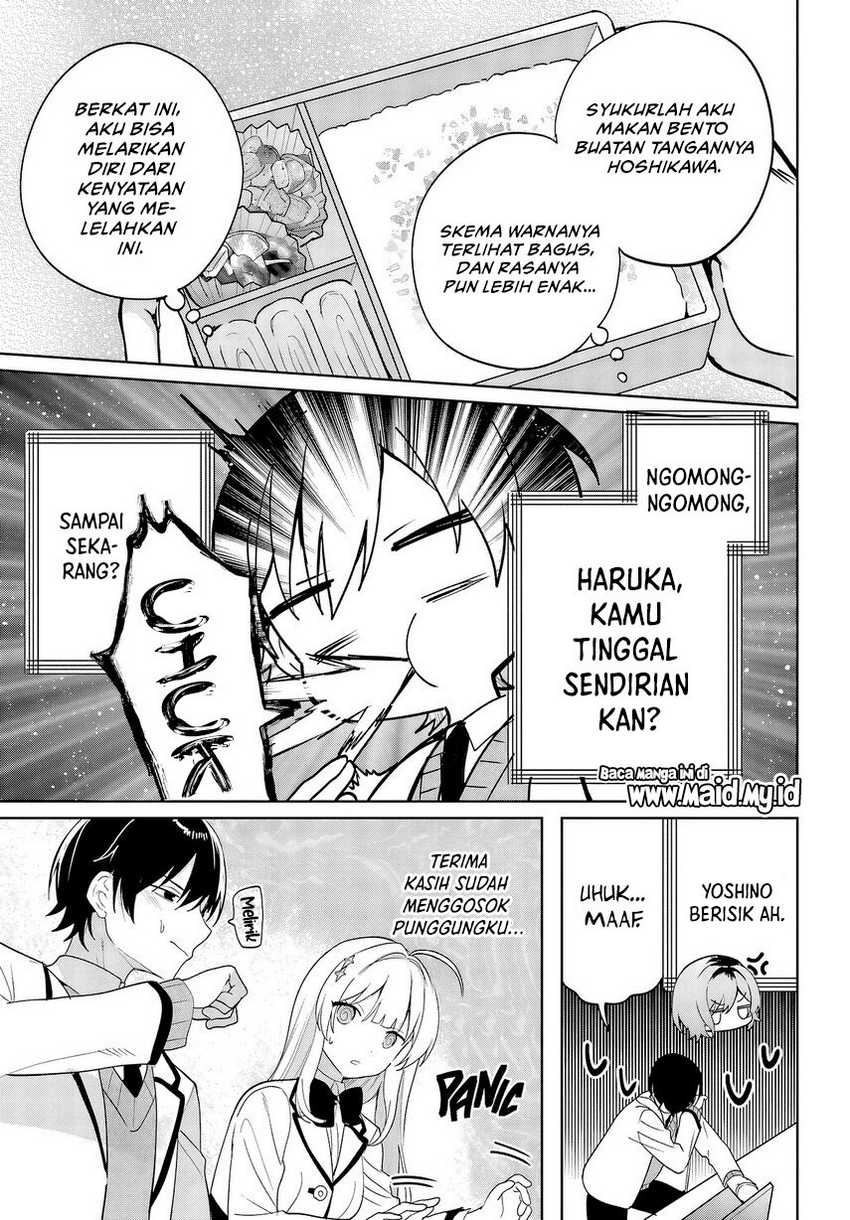 Remote Jugyou ni Nattara Class 1 no Bishoujo to Doukyo suru Koto ni Natta Chapter 5 - halaman 17