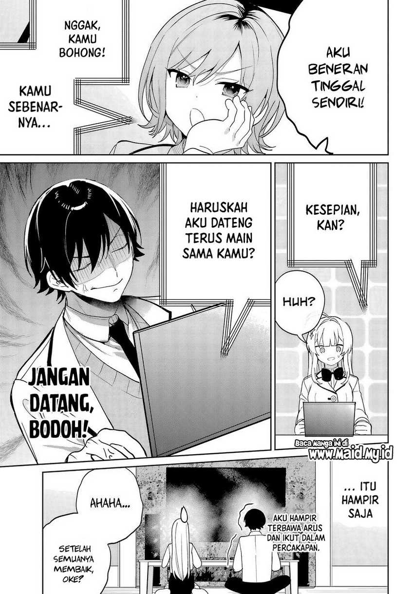 Remote Jugyou ni Nattara Class 1 no Bishoujo to Doukyo suru Koto ni Natta Chapter 5 - halaman 19