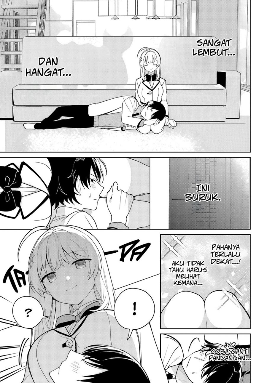 Remote Jugyou ni Nattara Class 1 no Bishoujo to Doukyo suru Koto ni Natta Chapter 6 - halaman 15
