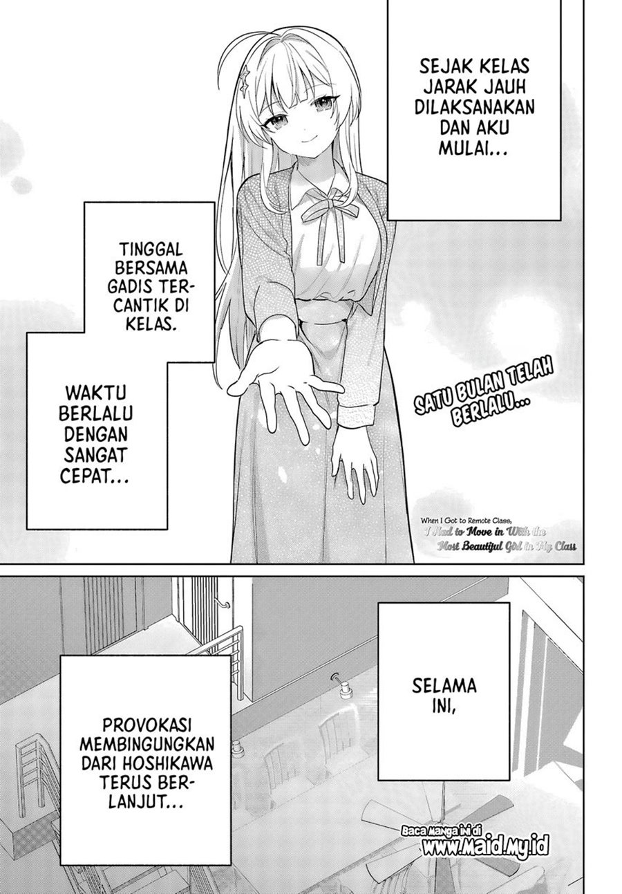 Remote Jugyou ni Nattara Class 1 no Bishoujo to Doukyo suru Koto ni Natta Chapter 6 - halaman 3