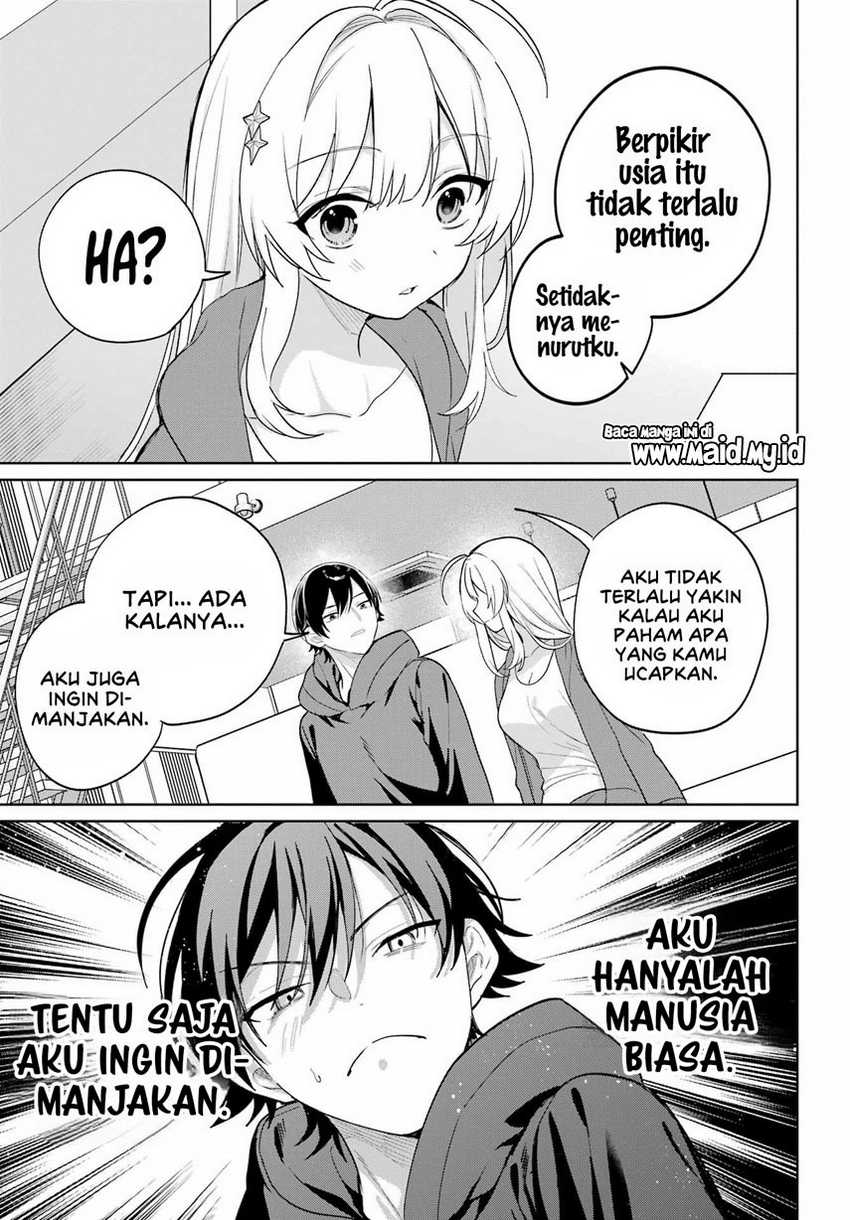 Remote Jugyou ni Nattara Class 1 no Bishoujo to Doukyo suru Koto ni Natta Chapter 7 - halaman 23