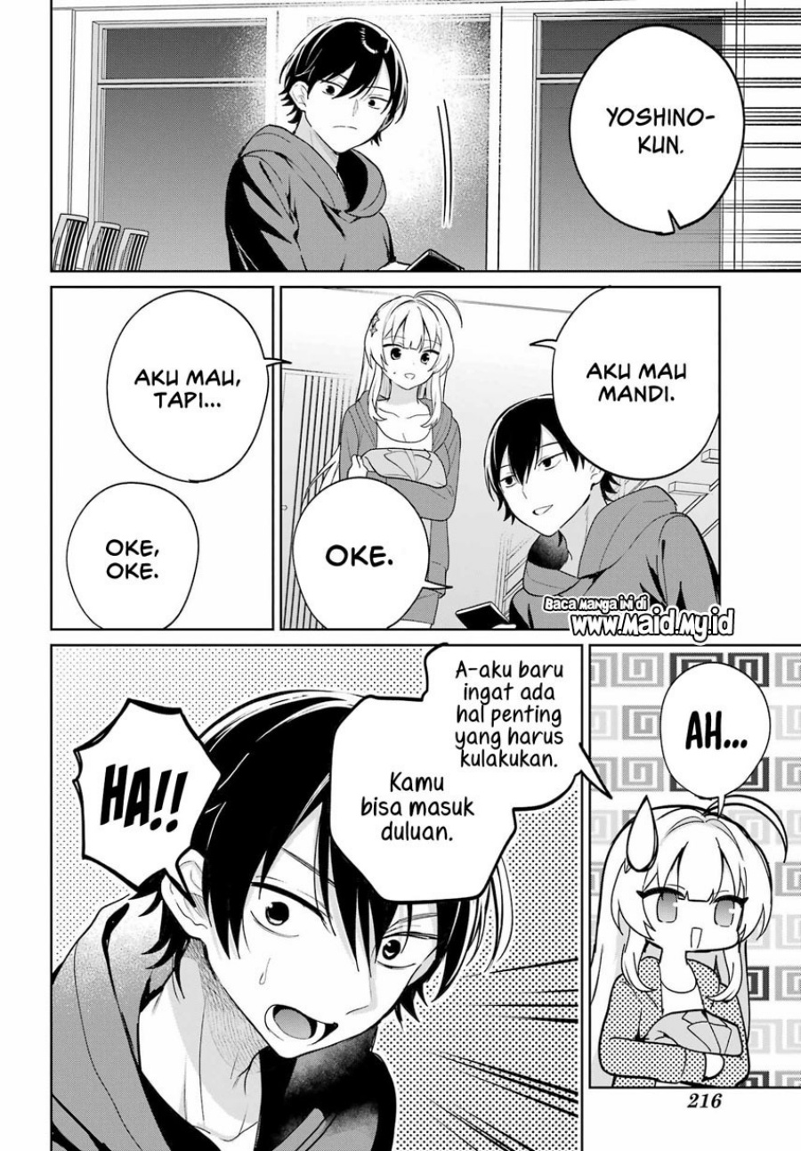 Remote Jugyou ni Nattara Class 1 no Bishoujo to Doukyo suru Koto ni Natta Chapter 8 - halaman 15