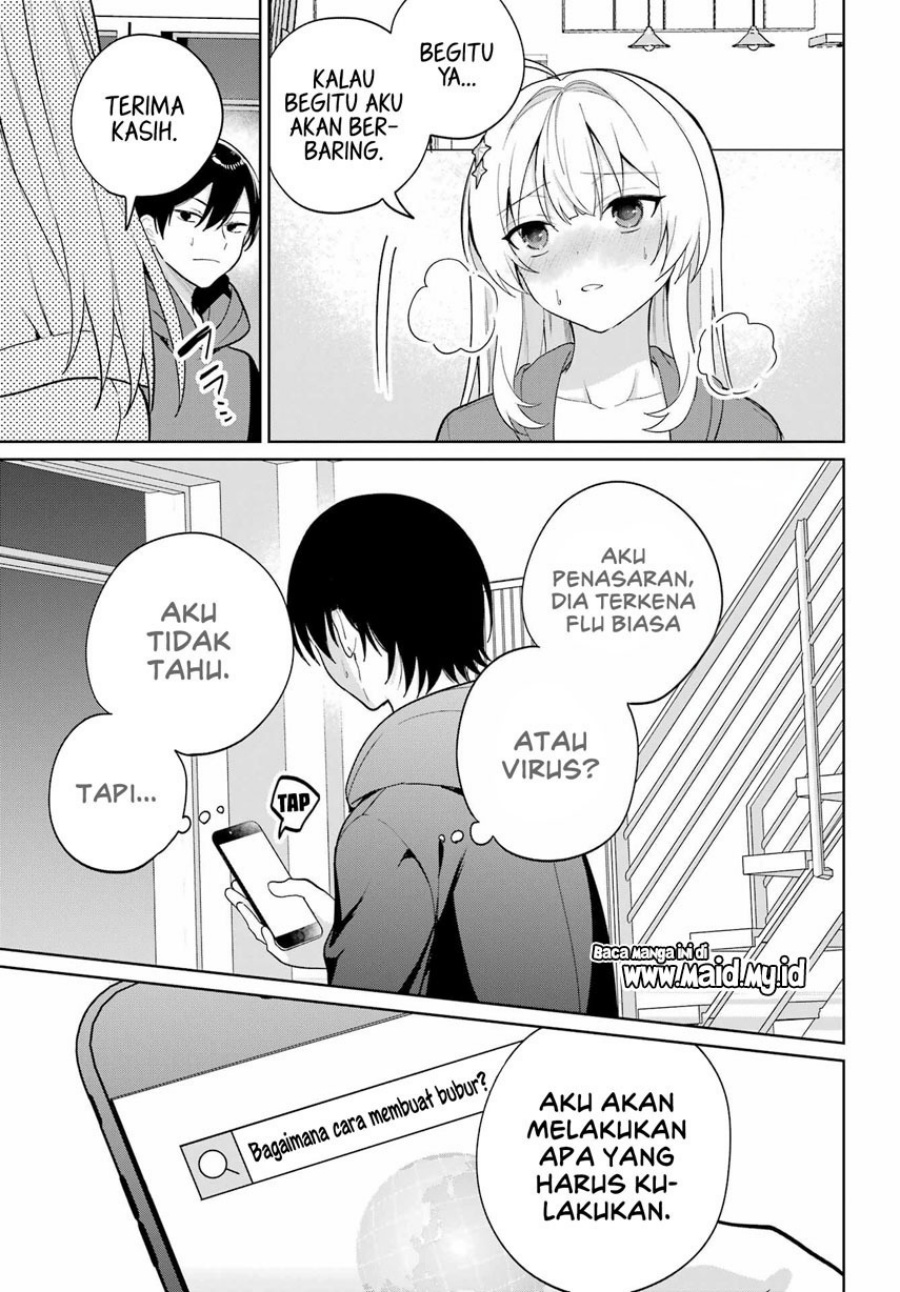 Remote Jugyou ni Nattara Class 1 no Bishoujo to Doukyo suru Koto ni Natta Chapter 9 - halaman 13